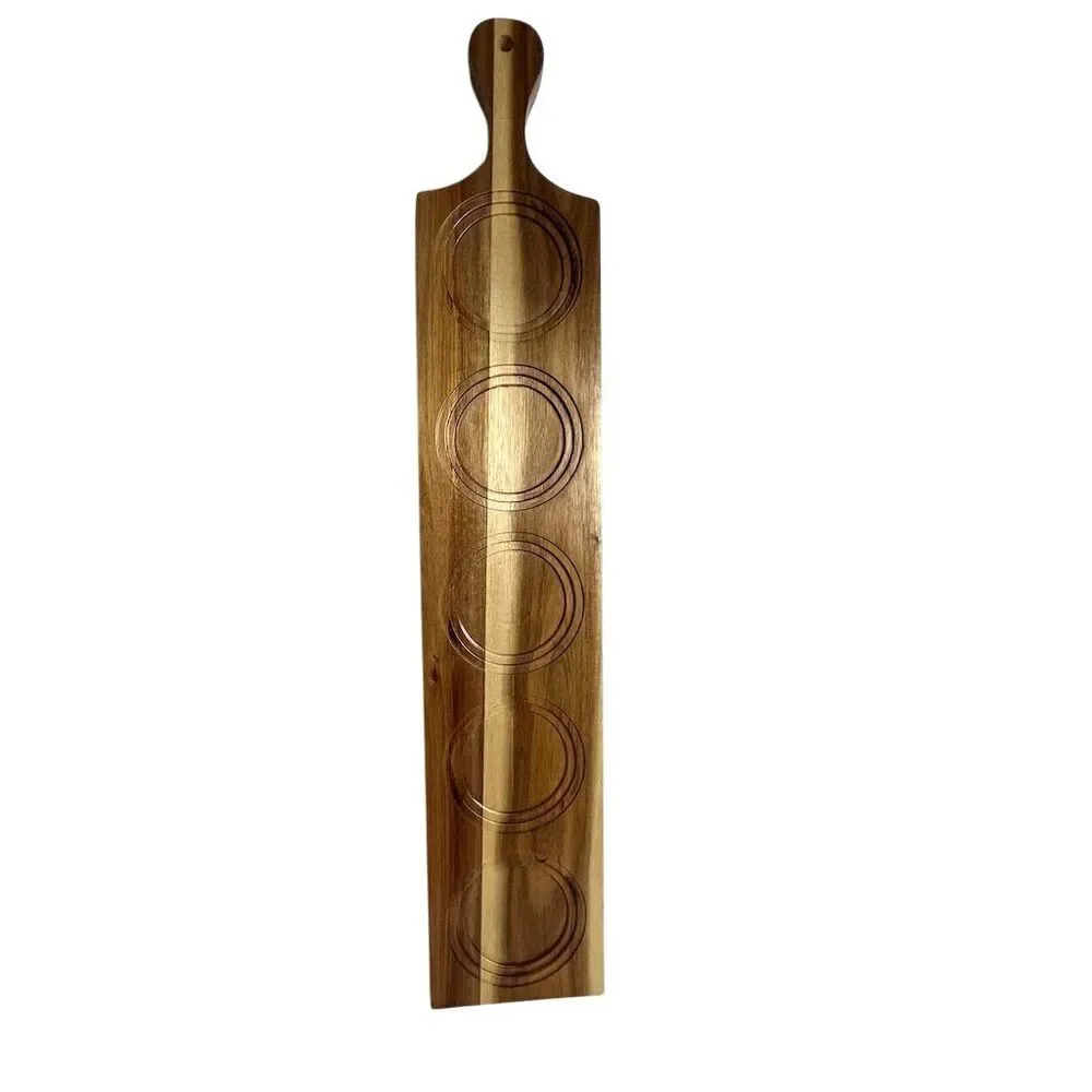Zavis Green Acacia 5-Hole Double-Sided Flight‎ Board 22